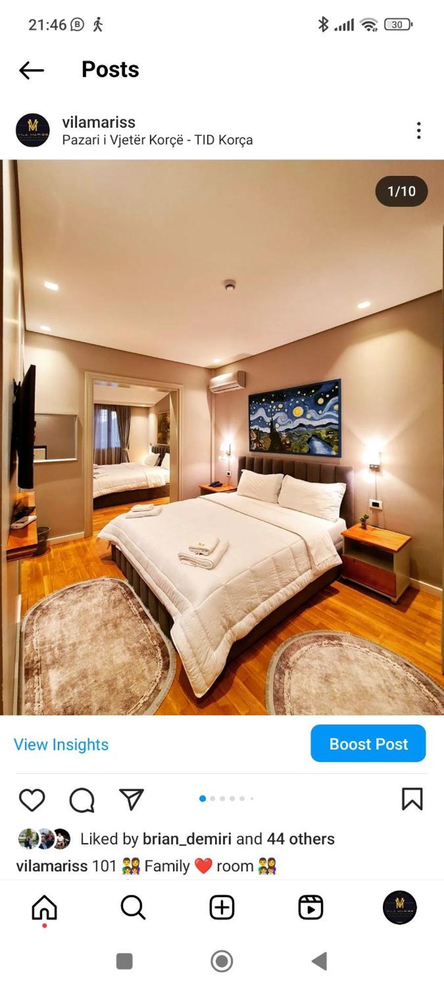 Vila Mariss Korce Zimmer foto